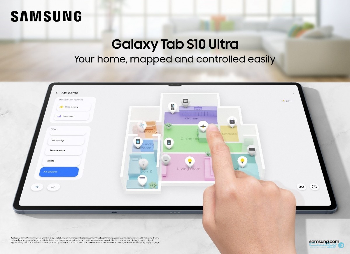 جدیدترین تبلت‌های پرچمدار سامسونگ معرفی شدند: +Tab S10 و Tab S10 Ultra