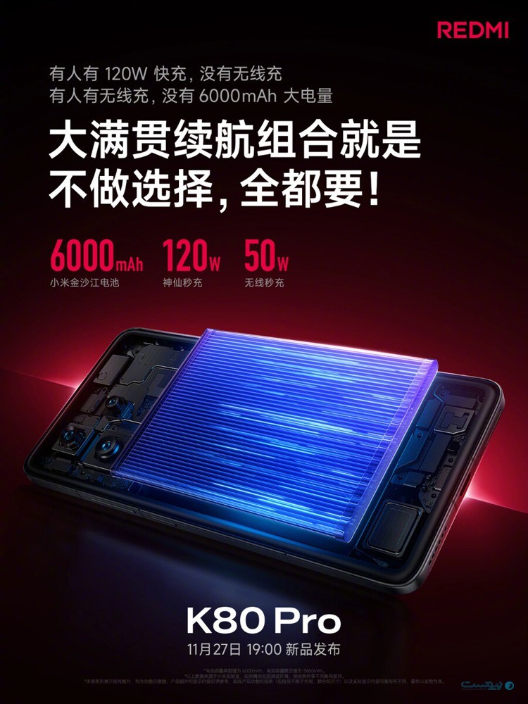 مشخصات ردمی K80 Pro