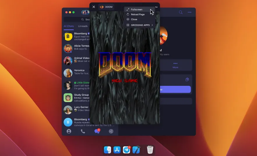 تلگرام با نسخه ۲.۰ مینی‌اپلیکیشن‌ها و چند قابلیت دیگر بروزرسانی شد