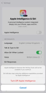 چگونه Apple Intelligence را در آیفون غیرفعال کنیم؟ – ITIRAN