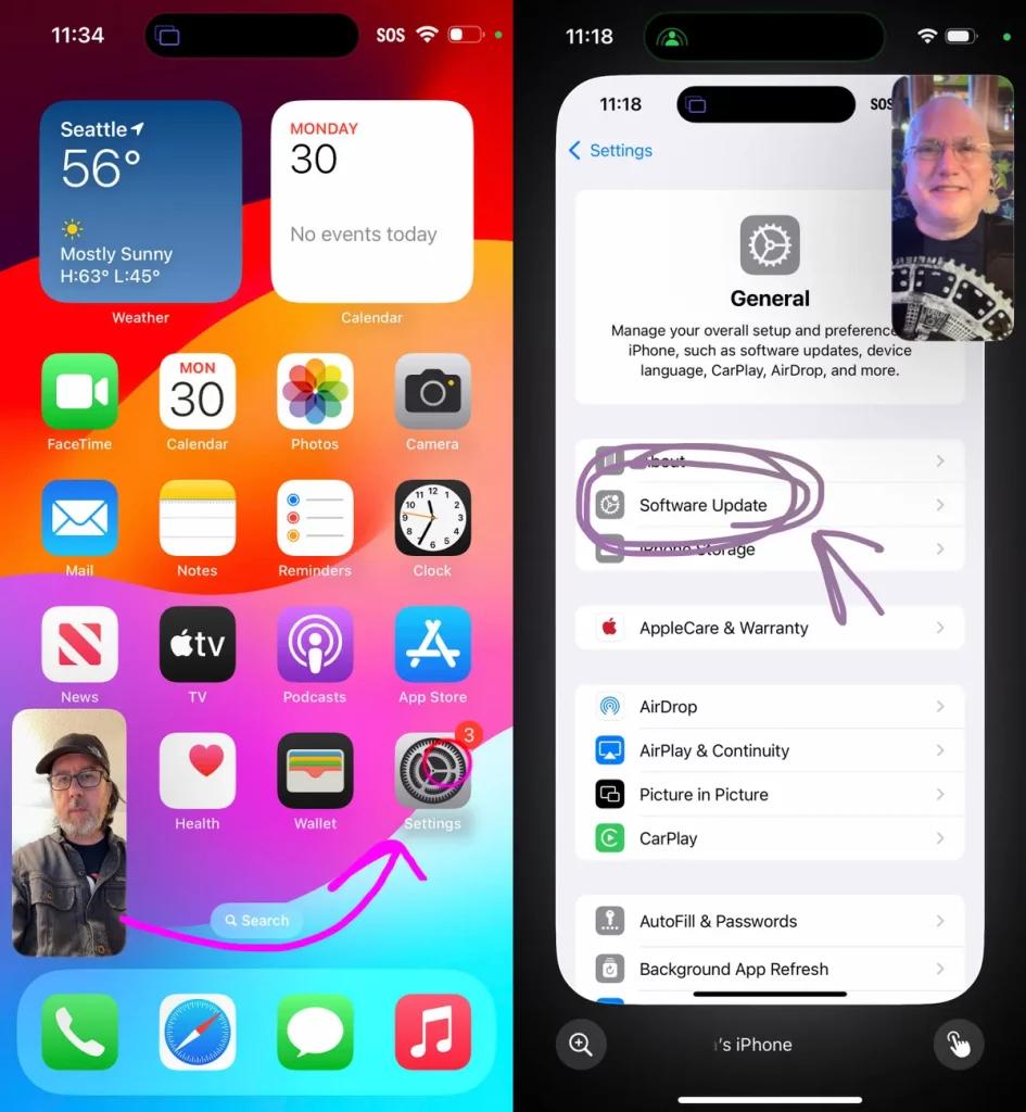 آموزش کنترل آیفون دیگران از راه دور با iOS 18 – ITIRAN