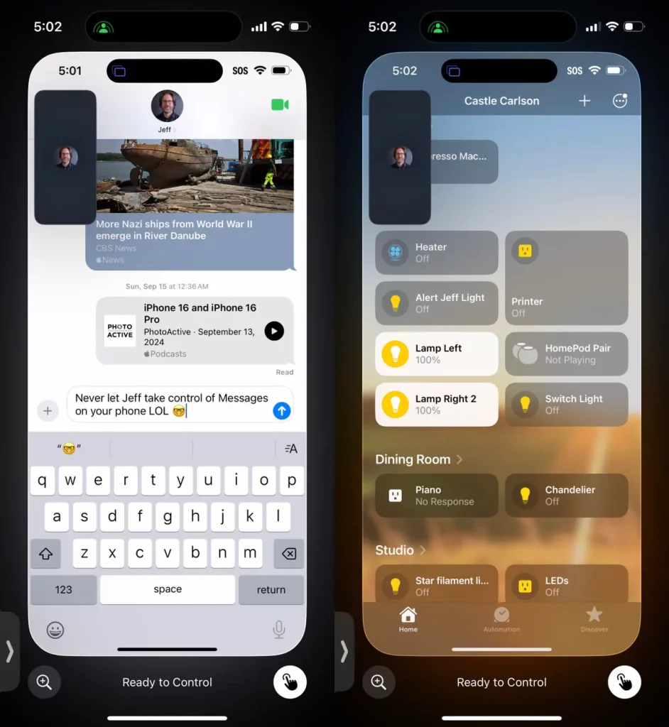 آموزش کنترل آیفون دیگران از راه دور با iOS 18 – ITIRAN