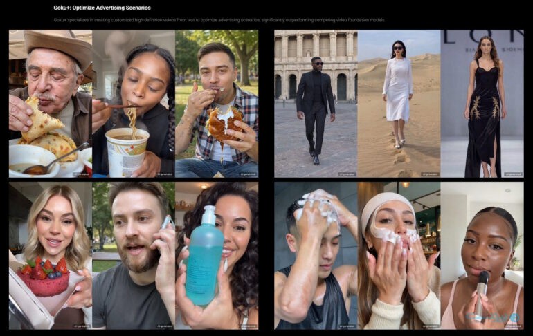 بایت‌دنس چین از مولد ویدیو متن‌باز Goku رونمایی کرد؛‌ رقیب‌ چینی دیگری برای اوپن‌ای‌آی