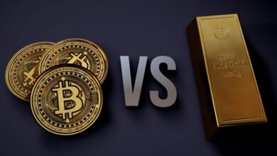 ارزش جهانی کدام بیشتر است؟ طلا یا بیت کوین؟