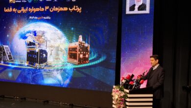 وزیر ارتباطات: با پرتاب سه ماهواره، امید و جسارت ایرانی را به مدار زمین فرستادیم