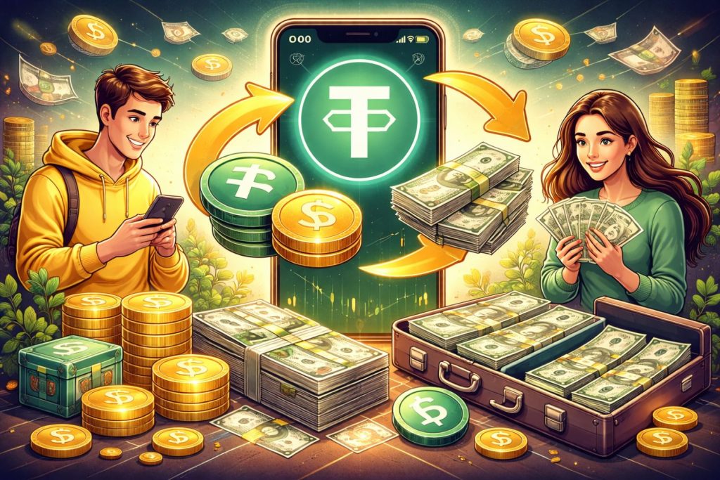 راهنمای خرید و فروش تتر