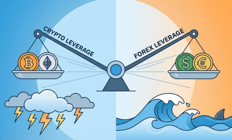 مقایسه قوانین و ریسکهای لوریج در صرافیهای ارز دیجیتال و بروکرهای فارکس مقایسه قوانین و ریسکهای لوریج در صرافیهای ارز دیجیتال و بروکرهای فارکس