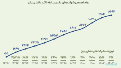 درآمد دانش‌بنیان‌ها بالا رفت، سهم اقتصاد دیجیتال کمتر شد