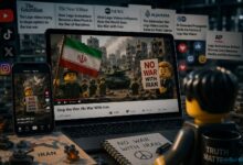 روایت جنگ در غیاب صدا: وقتی لگو جای رسانه را گرفت