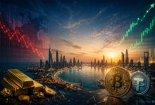 خلیج فارس روی آرامش شرط بست؛ طلا عقب نشست، رمزارزها اوج گرفتند