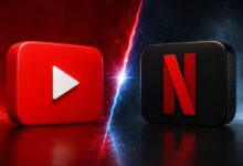 یوتیوب برای نخستین بار از نتفلیکس جلو زد – ITIRAN