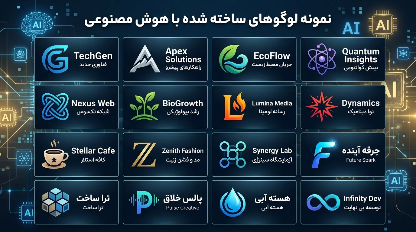 طراحی لوگو با هوش مصنوعی + ابزار ها و ترفند ها – ITIRAN