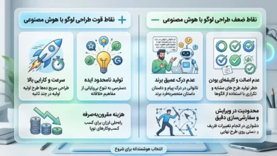 طراحی لوگو با هوش مصنوعی + ابزار ها و ترفند ها – ITIRAN