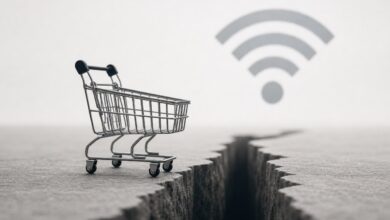 اختلال اینترنت چگونه مسیر مشتری را قطع می‌کند؟