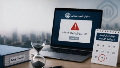 انجمن کسبوکارهای اینترنتی: تمدید مهلت، راهحل اختلال همیشگی سامانه تامین اجتماعی نیست انجمن کسبوکارهای اینترنتی: تمدید مهلت، راهحل اختلال همیشگی سامانه تامین اجتماعی نیست