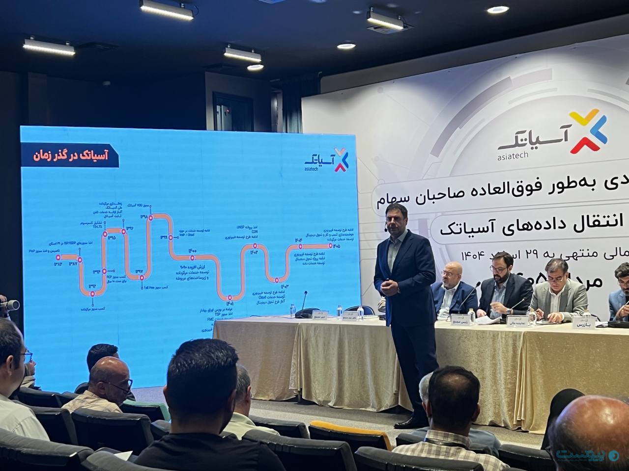 آسیاتک به ازای هر سهم ۲۶ تومان سود می‌دهد