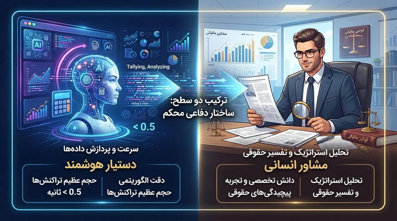 چگونه با مشاوره مالیاتی دقیق از جریمههای سنگین جلوگیری کنیم هوش مصنوعی مالیاتی