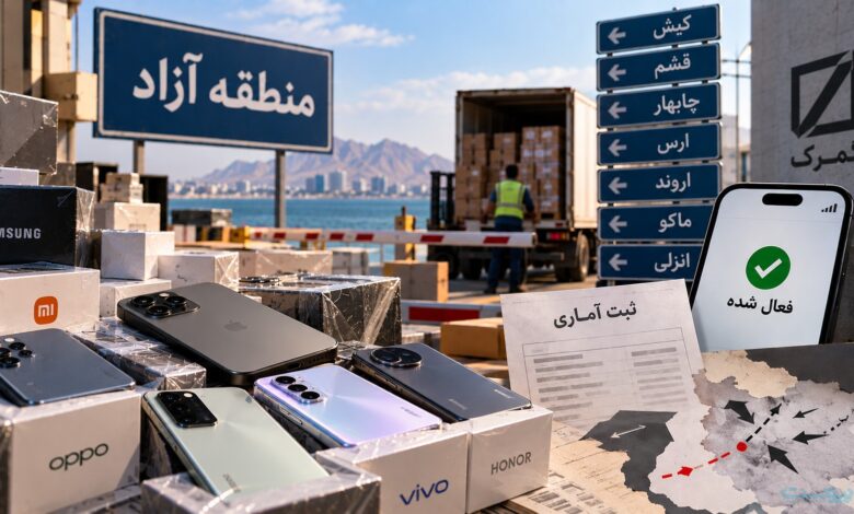 مسیر تازه واردات موبایل در مناطق آزاد؛ از ابهام رجیستری تا نگرانی از ایجاد رانت مسیر تازه واردات موبایل در مناطق آزاد؛ از ابهام رجیستری تا نگرانی از ایجاد رانت