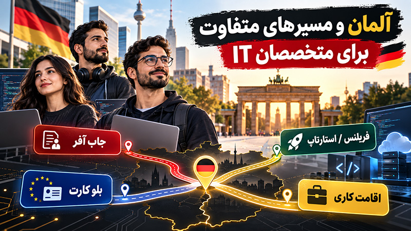 آلمان و مسیرهای متفاوت برای متخصصان IT